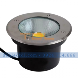 Đèn led âm đất tròn 10w COB 1 den am dat 10w cob 1