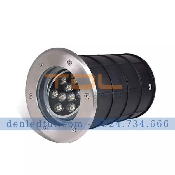 đèn âm đất 18w chỉnh hướng