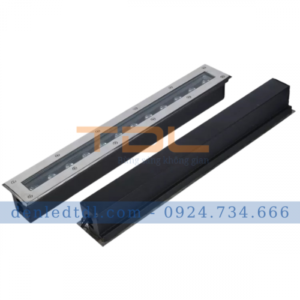 Đèn âm đất thanh chữ nhật 3w 6w 9w 12w 18w 24w 2 den am dat 18w thanh chu nhat