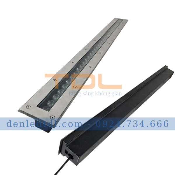 đèn âm đất 24w thanh chữ nhật