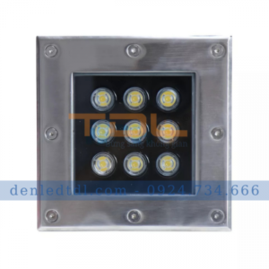 Đèn led âm đất vuông 6w 1 den am dat 6w de vuong 1