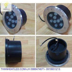Đèn led âm đất âm sàn 9w 6 den am dat 9w