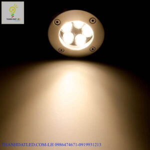 Đèn led âm đất âm sàn 6w 5 den am nuoc