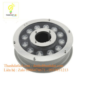 Đèn led âm nước bánh xe 12w 3 den am nuoc banh xe 12w