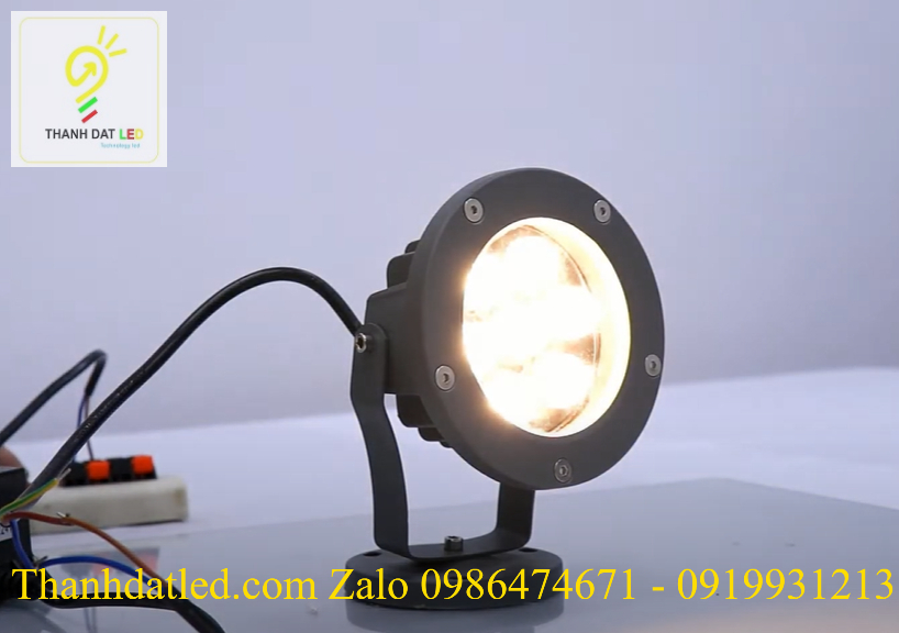 Đèn led chiếu cây rọi cây 7w cao cấp