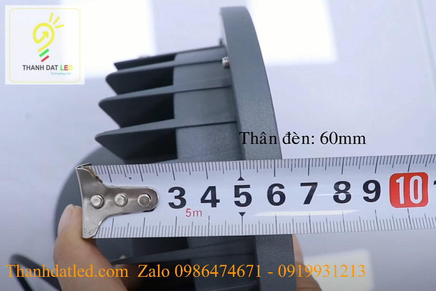 đèn led chiếu điểm chiếu cây 24w đổi màu