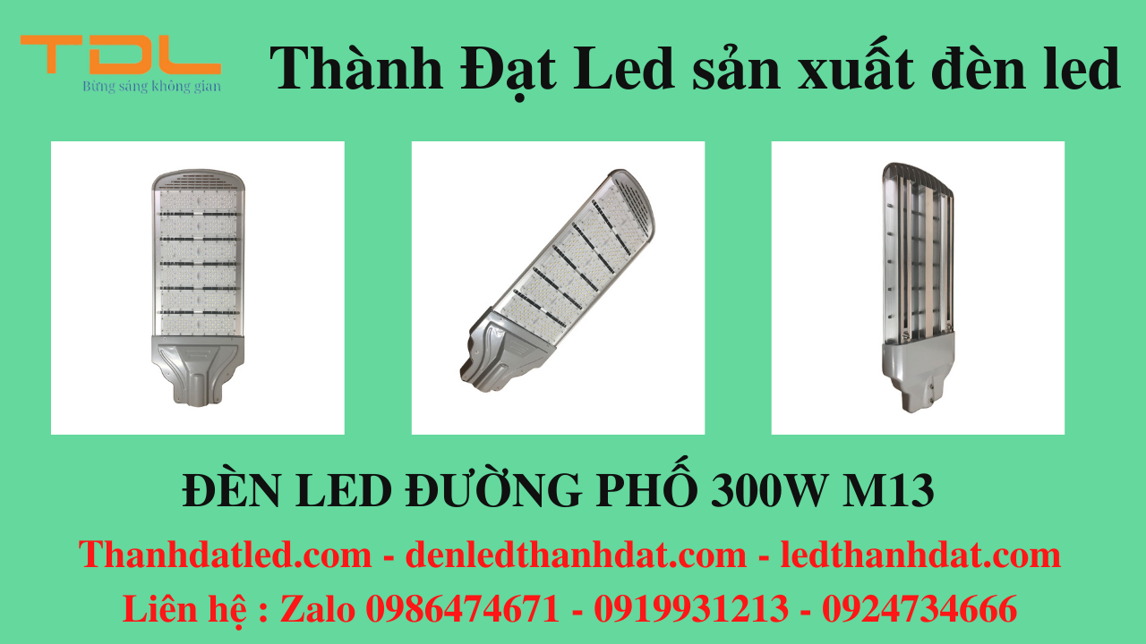 đèn đường led 300w giá rẻ tiết kiệm