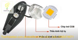 den duong led 100w la OEM Philips
