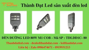 den duong led pho 80w philips oem m1 cob 1