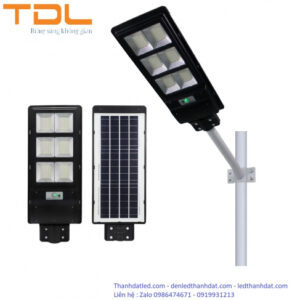 Đèn năng lượng mặt trời sân vườn liền thể 150w 1 den duong lien the 150w 1