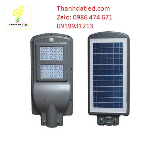 Đèn đường năng lượng mặt trời 40w