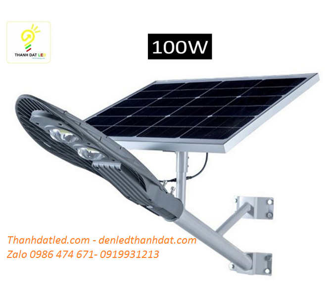 đèn đường năng lượng mặt trời 100w Quảng Ninh