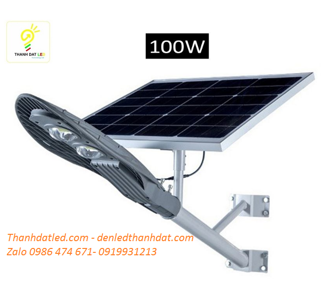 đèn đường năng lượng mặt trời 100w Vĩnh Phúc