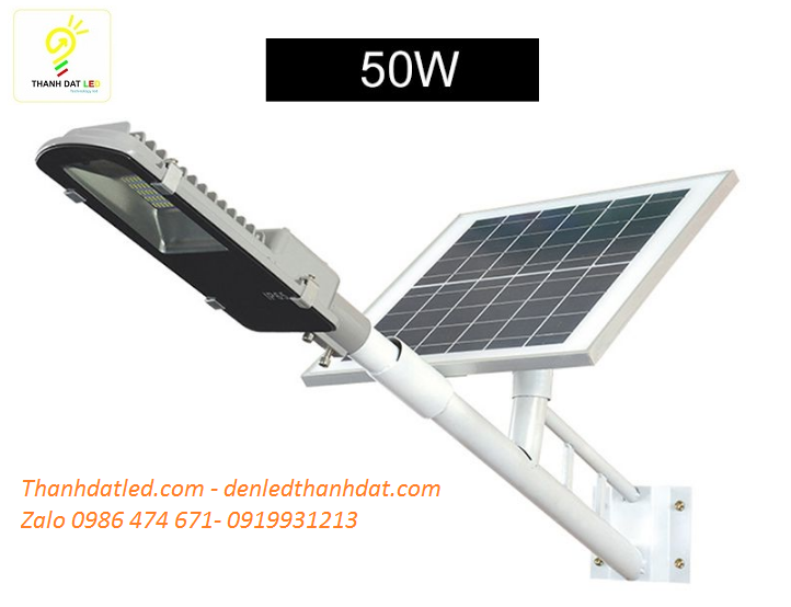 Đèn đường led năng lượng mặt trời 50w Quảng Ninh