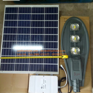 den duong nang luong mat troi pin roi 150w led la