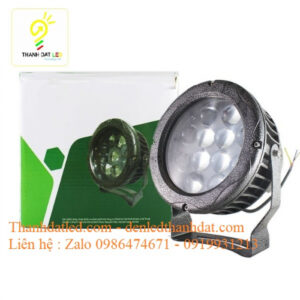 Đèn hắt tòa nhà 36w 5 den hat toa nha 36w trang tri