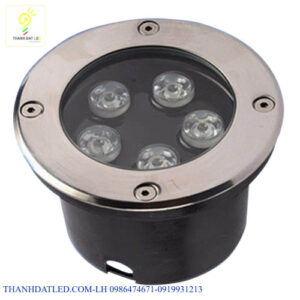 Đèn led âm đất âm sàn 6w 1 den led am dat 6w 2