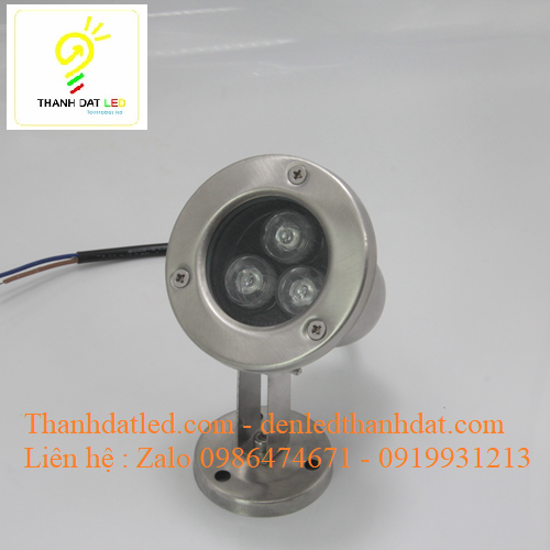 đèn led âm nước 3w