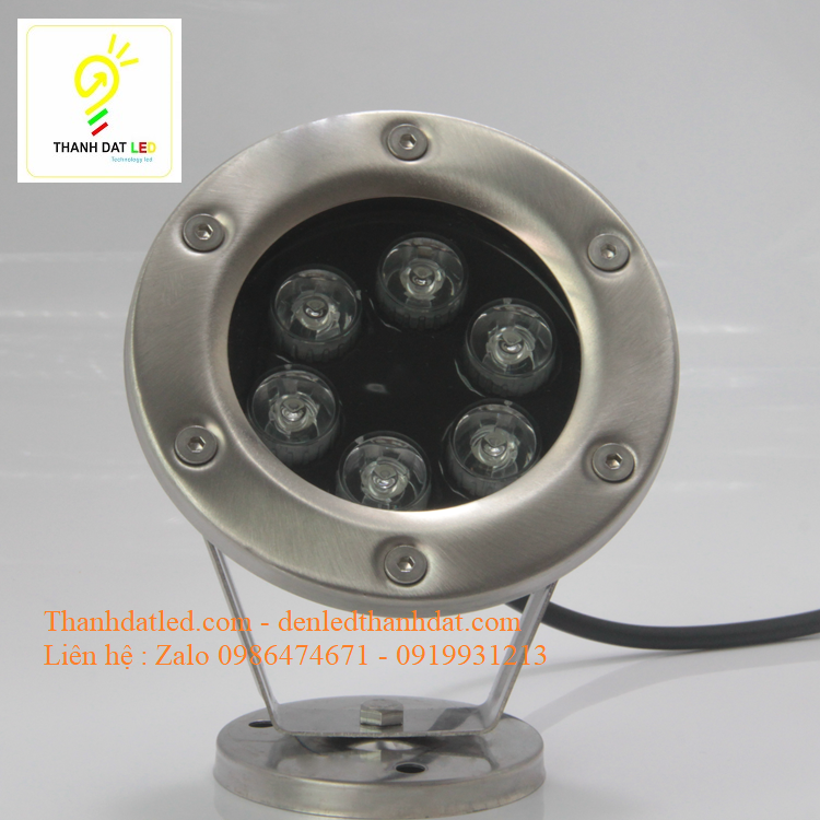 đèn led âm nước 6w