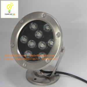 Đèn led âm nước 9w 3 den led am nuoc 9w ip68