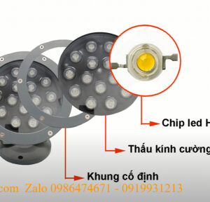 den led chieu cay 15w cao cap