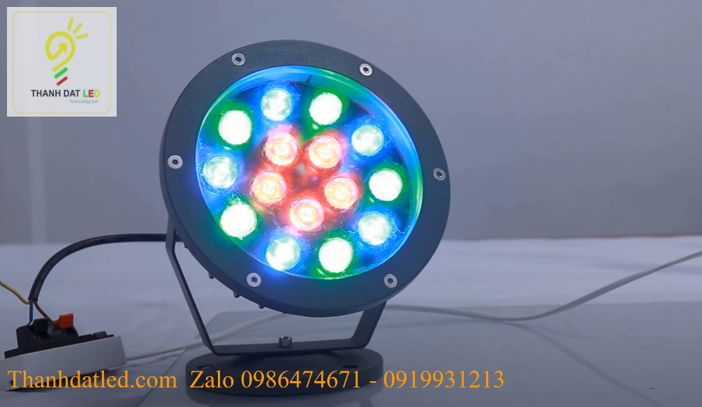 đèn led chiếu cây 15w