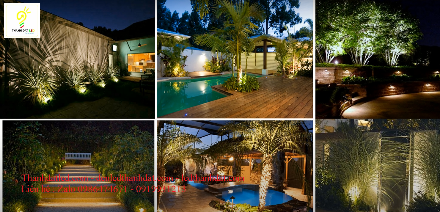 đèn led chiếu cây 5w 7w 9w 12w 15w 18w 24w 36w