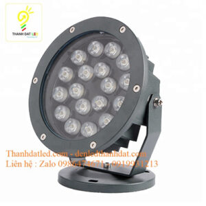 Đèn led chiếu cây 18w 5 den led chieu cay chieu diem