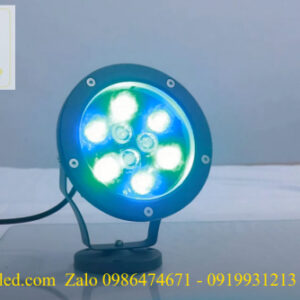 Đèn led chiếu cây 9w 5 den led chieu diem 9w