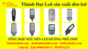 den led chieu sang duong pho 250w 1