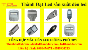 den led chieu sang duong pho 50w 1