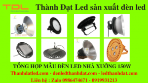 den led chieu sang nha xuong 150w 1