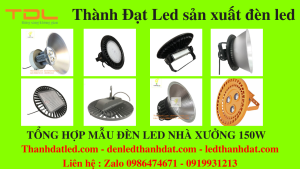 den led chieu sang nha xuong 150w 3