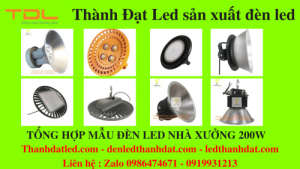 den led chieu sang nha xuong 200w 1