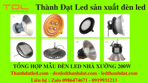 den led chieu sang nha xuong 200w 3