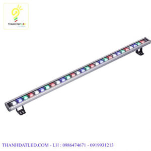 Đèn led thanh hắt tường 24w washer 6 den led hat tuong 24w washer