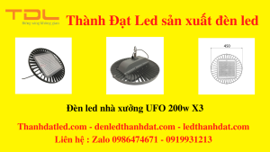 den led nha xuong ufo 200w x3 1