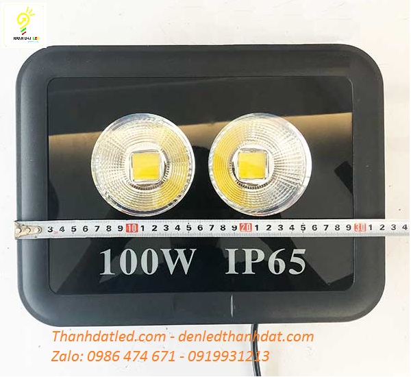 đèn pha led 100w ip65