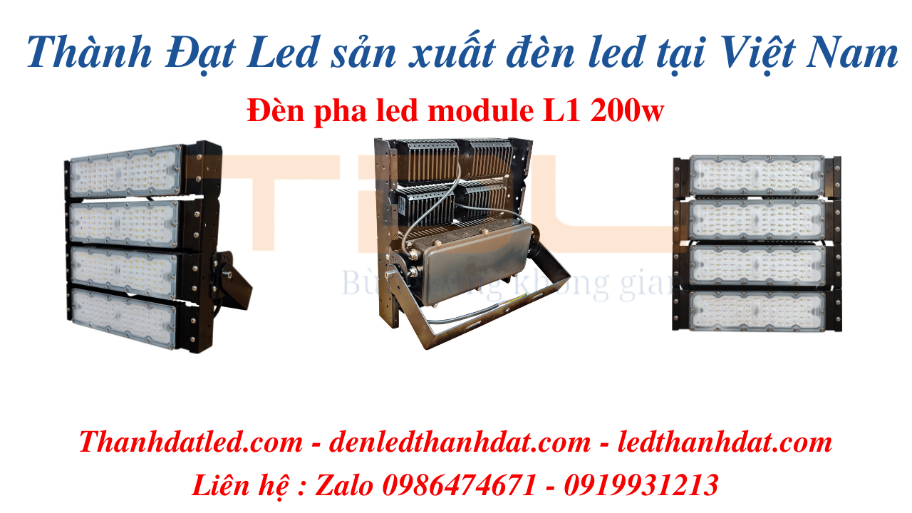 giá đèn led sân cầu lông 200w