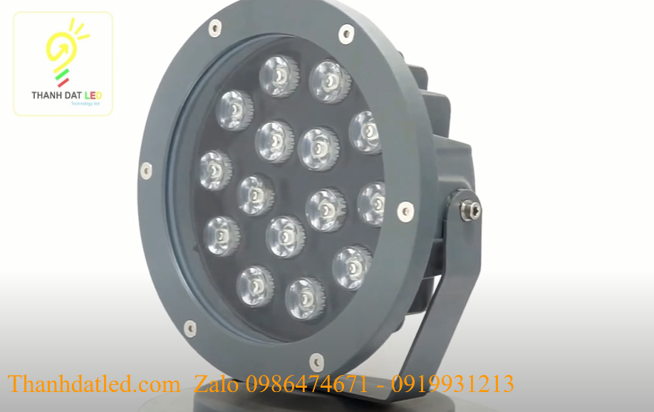 đèn led chiếu điểm chiếu cây 15w đổi màu