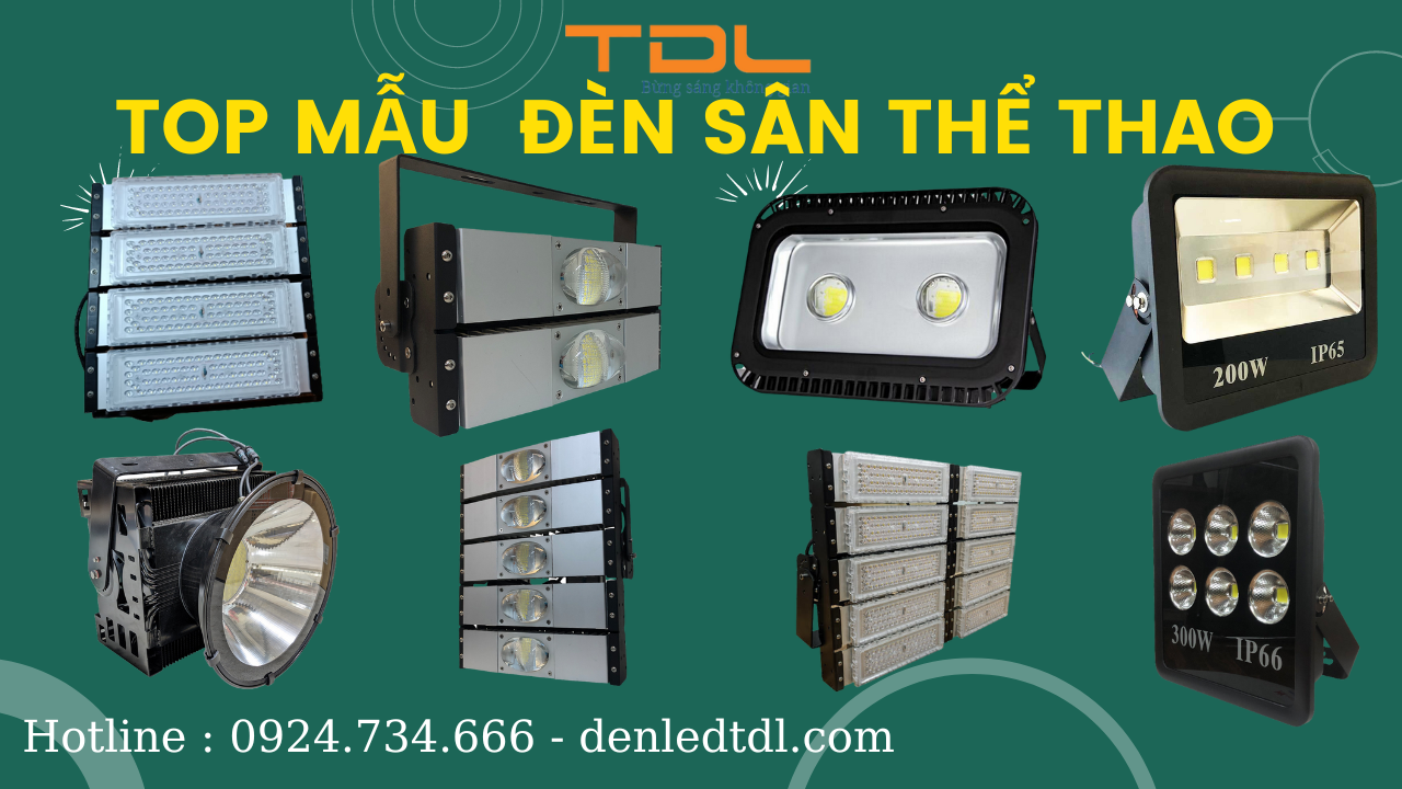 đèn led sân thể thao-tennis-golf-cầu lông-bóng đá-bóng chuyền-bóng rổ-bóng bàn