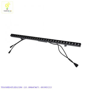 Đèn led thanh hắt tường 24w washer 3 den led thanh hat tuong 24w chieu toa nha