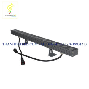 Đèn led thanh hắt tường 6w washer 2 den led thanh hat tuong 6w washer tran tri toa nha