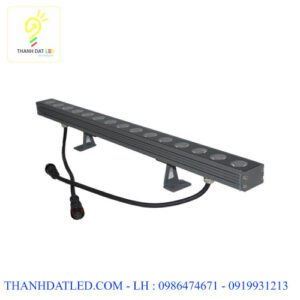 Đèn led thanh hắt tường 9w washer 5 den led thanh hat tuong 9w washer tran tri cau