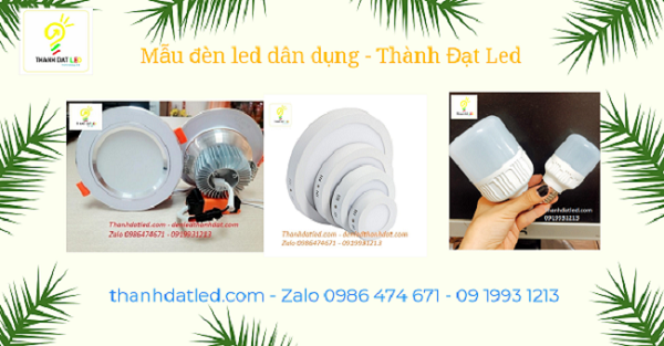 đèn led dân dụng giá rẻ tại Hà Nội