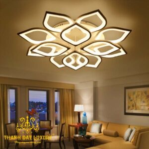 Đèn trang trí phòng khách chung cư