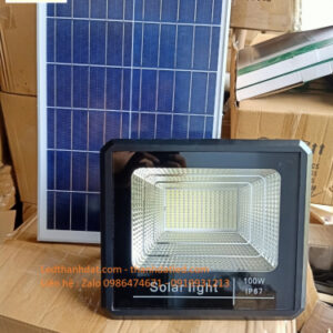 Đèn pha led năng lượng mặt trời 100w 3 den nang luong mat troi 100w 15