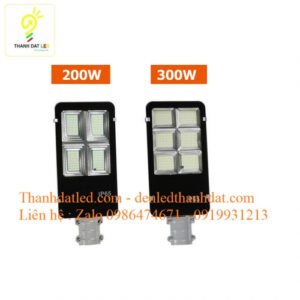 Đèn đường năng lượng mặt trời 300w 6 den nang luong mat troi 300w 200w