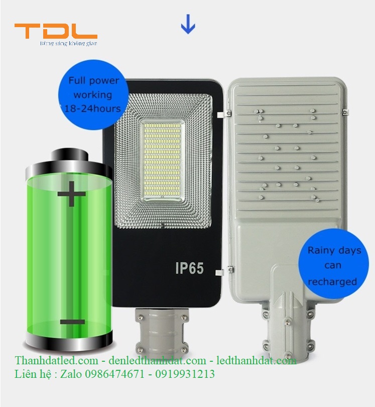 đèn năng lượng mặt trời bàn chải 90w