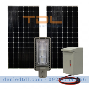 Đèn đường năng lượng mặt trời 100w BRP39S 1 den nang luong mat troi brp391 80w 1